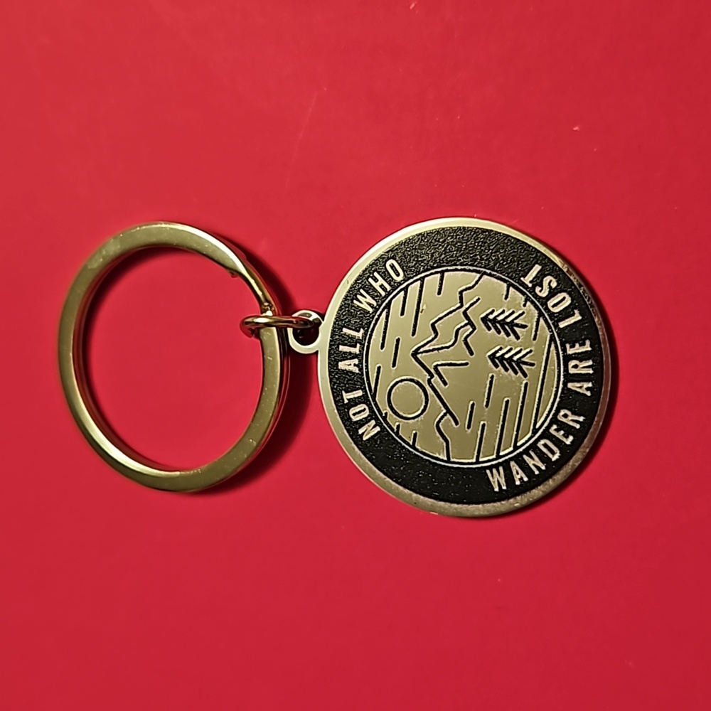 All that wonder are not lost key chain